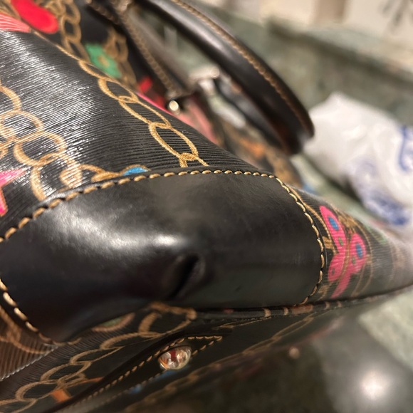 Dooney & Bourke Rare Black Charm Bracelet Bag Limited Edition Release Y2K - Picture 15 of 16